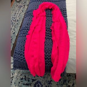 Hot Pink Scarf